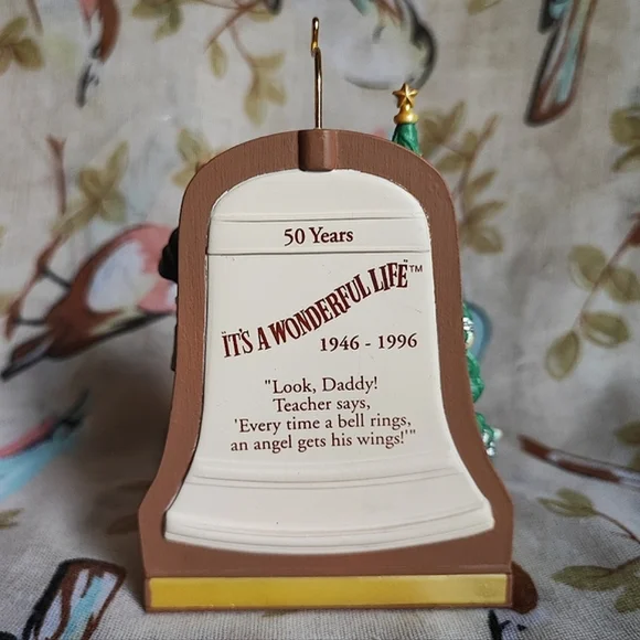 Hallmark Vintage 1946-1996 It's A Wonderful Life Christmas Movie Ornament NIB - Picture 8 of 11